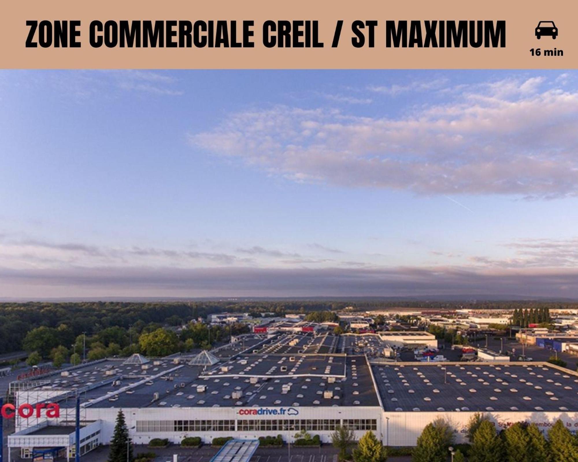 Le Cocon Forestier - Proche Aeroport Beauvais, Chantilly, Foret De Hez-Froidmont, Parking Public Gratuit, Wifi & Netflix Clermont  Exterior photo